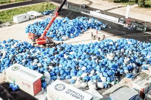Δεύτερο παγκόσμιο ρεκόρ Γκίνες Ανταποδοτικής Ανακύκλωσης (video)