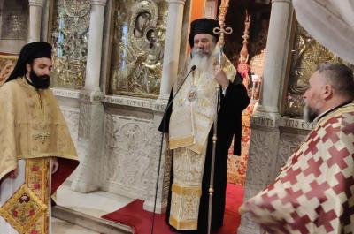 Ο Μητροπολίτης ΕΦΡΑΙΜ χοροστάτησε στον Καθεδρικό Ναό Ύδρας στο σαρανταήμερο μνημόσυνο της Καθηγουμένης μοναχής ΘΕΚΛΑΣ