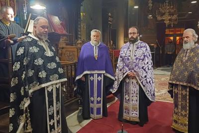 Με κατάνυξη  τελέστηκε ο Εσπερινός της Κυριακής της Τυρινής στον Ι. Καθεδρικό Ναό Ύδρας
