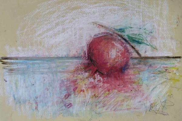 Δημιουργία   του Νίκου Ασπρούλη κοσμεί τη Χριστουγεννιάτικη κάρτα του Δήμου Ύδρας