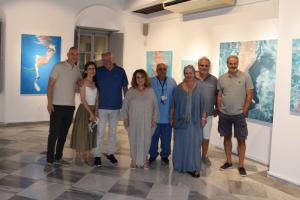 Εγκαινιάστηκε   η Έκθεση “Τα Θαυμάσια Νερά” της Κατερίνας Χατζή στο Ιστορικό Αρχείο - Μουσείο Ύδρας