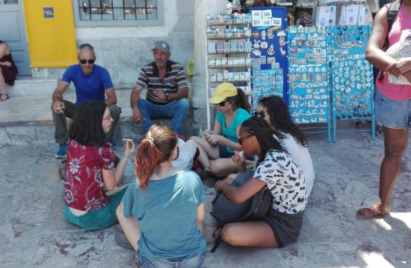 Πικ-νικ στην παραλία της Ύδρας