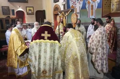 Εις Διάκονον Χειροτονία του Ευαγγέλου Μάρκελλου από τον Σεβασμιότατο Ύδρας, Σπετσών και Αιγίνης κ.κ. ΕΦΡΑΙΜ