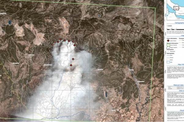 Ενεργοποιήθηκε η υπηρεσία Copernicus για τη χαρτογράφηση των καταστροφών στην Εύβοια