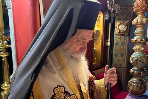 Το Σάββατο   του Λαζάρου 12 Απριλίου ο Σεβασμ. Ποιμενάρχης μας κ. ΕΦΡΑΙΜ θα ιερουργήσει στον Ιερό Καθεδρικό Ναό Ύδρας