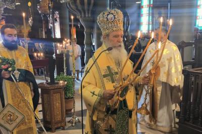 Ημέρα Παγκοσμίου Υψώσεως του Τιμίου Σταυρού | Ο Μητροπολίτης κ. ΕΦΡΑΙΜ ιερούργησε στον Καθεδρικό Ναό Ύδρας