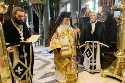 Διδακτικά μίλησε  ο Μητροπολίτης ΕΦΡΑΙΜ στην τελευταία Προηγιασμένη Θ. Λειτουργία στον Καθεδρικό Ναό Ύδρας