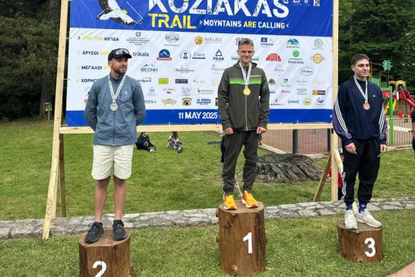 Υδραϊκή περηφάνια  στην ορεινή Θεσσαλία - Εφραίμ Δαρδανός και Άρσι Βέλικα δεύτεροι στο Koziakas Trail!