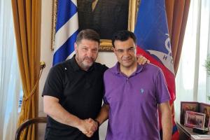 Υπογράφτηκε   η σύμβαση για την υλοποίηση του έργου της "Άρσης Επικινδυνότητας στην Παραλία Αυλάκι" προϋπολογισμού 393. 534 Ευρώ