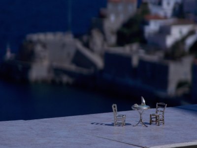 Μια φωτογραφία που σε γαληνεύει, παίζοντας... με την κλίμακα
