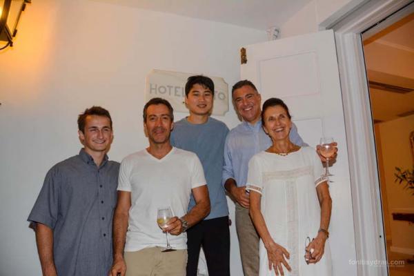 Η δεξίωση της οικογένειας Σοφιανού μετά τη φιλανθρωπική εκδήλωση