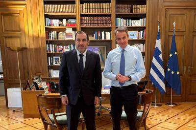 Τον Πρωθυπουργό  Κυριάκο Μητσοτάκη συνάντησε ο πρ. Υφυπουργός και Βουλευτής Κώστας Κατσαφάδος