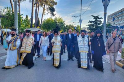 Ο Μητροπολίτης ΕΦΡΑΙΜ στις εκδηλώσεις "ΕΛΕΥΘΕΡΙΑ" στην Κομοτηνή