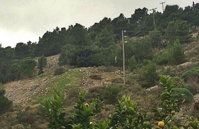 Έπεσαν οι πρώτες νιφάδες χιονιού στην Ύδρα