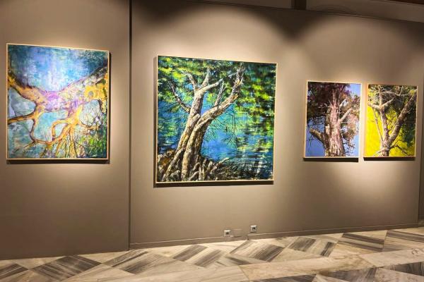 Αργυρώ Λεβέντη - Έκθεση Ζωγραφικής «Δέντρα και Καράβια..» στο Ιστορικό Αρχείο Μουσείο Ύδρας