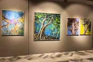 Αργυρώ Λεβέντη - Έκθεση Ζωγραφικής «Δέντρα και Καράβια..» στο Ιστορικό Αρχείο Μουσείο Ύδρας