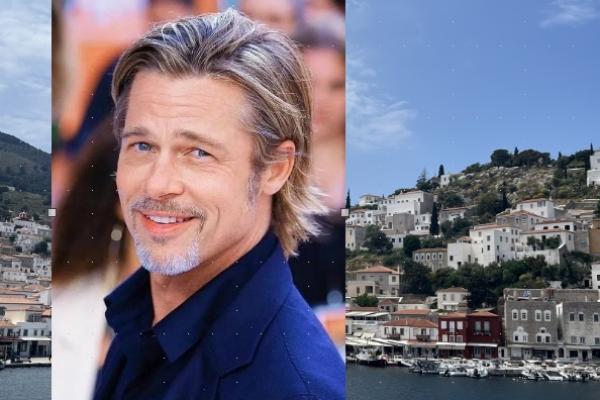 Hollywood vibes   στην Ύδρα | Ο Brad Pitt σε διεθνή παραγωγή