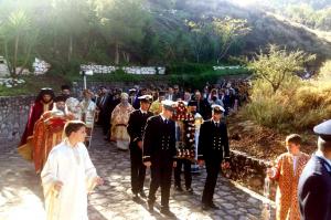 Γιόρτασε η Ύδρα με μεγαλοπρέπεια τη μνήμη του Πολιούχου της Νεομάρτυρα Αγίου Κωνσταντίνου