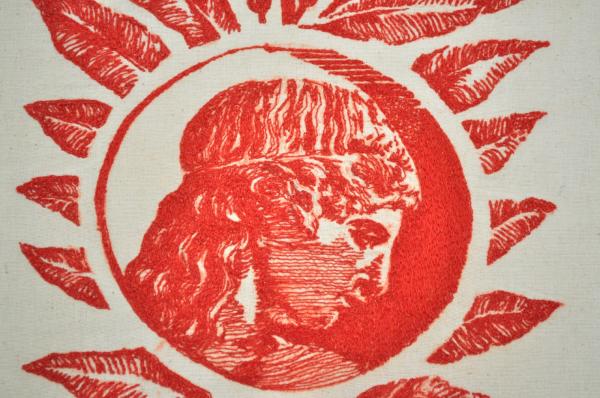 Η Έφη Μιχάλαρου επιμελείται την πρώτη ατομική έκθεση της Βασιλικής Λευκαδίτη με τίτλο «Κεντρίζοντας με το άλικο: 1985-3995»