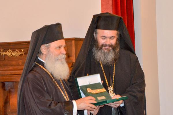 Με εμπνευσμένη ομιλία για την Παναγία υπό του Αρχιμ. π. Ειρηναίου Λαφτσή ξεκίνησαν τα Θεομητορικά 2018