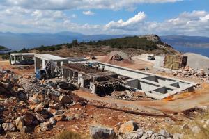 Σε εξέλιξη  η υλοποίηση του έργου του Βιολογικού Καθαρισμού της Ύδρας