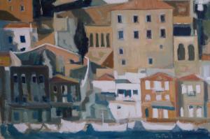 Έκθεση ζωγραφικής  του Tom Powell στο Ιστορικό Αρχείο - Μουσείο Ύδρας