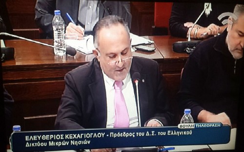 21 θέσεις του Ελληνικού Δικτύου Μικρών Νησιών παρουσιάστηκαν στη Βουλή