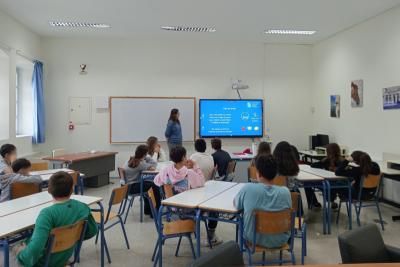 Οι μαθητές  του Γυμνασίου Ύδρας στο «Ταξίδι της Τροφής»