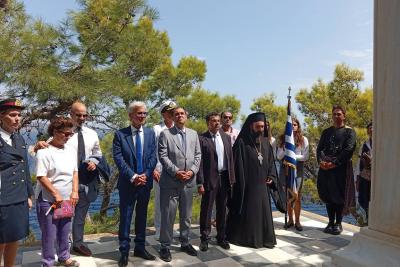Γιορτάστηκαν   με επισημότητα τα Κουντουριώτεια στην Ύδρα