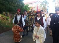 Με κατάνυξη η γιορτή του Νεομάρτυρα Αγίου Κωνσταντίνου του Υδραίου