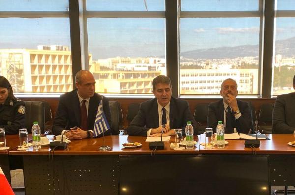 Συναντήσεις Χρ. Μπουτσικάκη και Κοιν. Αντιπροσωπείας Πολωνίας με τους Υπ. Προστασίας του Πολίτη και Υφ. Εξωτερικών