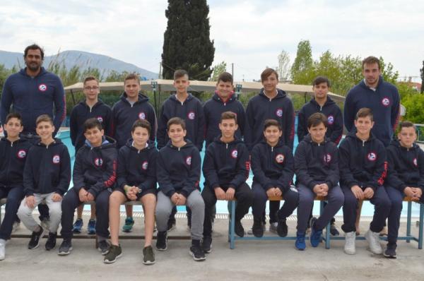 Οι Μίνι Παίδες του Υδραϊκού στο Κολυμβητήριο Γλυφάδας