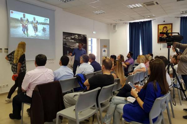 Ολοκληρώθηκε με επιτυχία η παρουσίαση τύπου του SwimRun Hydra