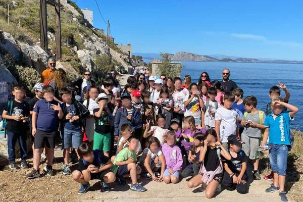 Μια υπέροχη δράση δεντροφύτευσης από τα παιδιά του 1ου Δημοτικού Σχολείου Ύδρας