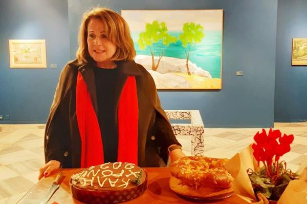 Από την κοπή πίτας στο Ιστορικό Αρχείο - Μουσείο Ύδρας