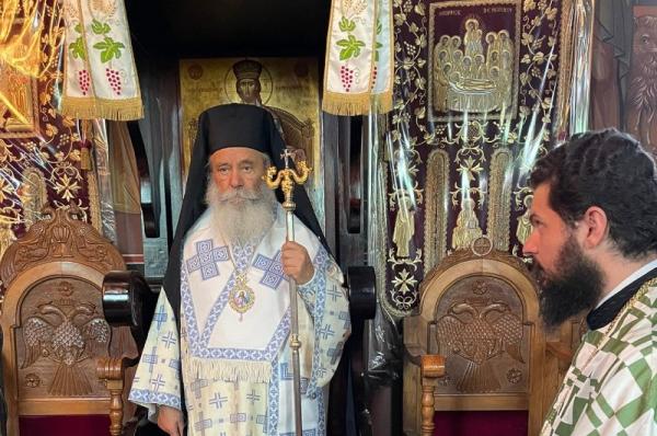 Στην Ιστορική   Ι. Μονή Παναγίας Κερνίτσης στην Αρκαδία ιερούργησε ο Μητροπολίτης ΕΦΡΑΙΜ