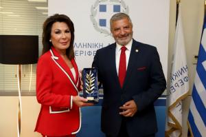 Συνάντηση του Περιφερειάρχη Αττικής Γ. Πατούλη με την Πρόεδρο της Επιτροπής «Ελλάδα 2021», Γιάννα Αγγελοπούλου