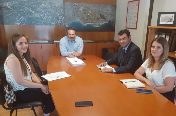 Συνάντηση Δημάρχου Ύδρας με τον Γενικό Γραμματέα Χωροταξίας και Αστικού Περιβάλλοντος του ΥΠΕΚΑ