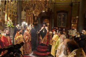 Με λαμπρότητα  ο Εσπερινός στον Ιερό Καθεδρικό Ναό Ύδρας για την γιορτή του Αγίου Νεομάρτυρα Κωνσταντίνου