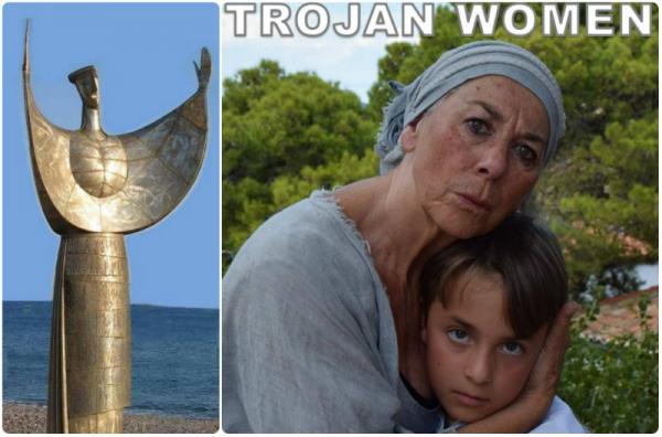 Μια παράσταση βασισμένη στις "ΤΡΩΑΔΕΣ" του Ευριπίδη στο θέατρο του Βλυχού