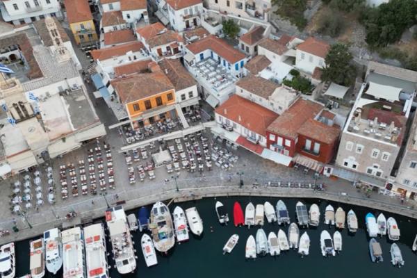 GeorgeFoxCinematography   - Μια εκπληκτική εναέρια περιήγηση στην Ύδρα