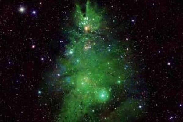 NASA:   Το χριστουγεννιάτικο δέντρο του Γαλαξία