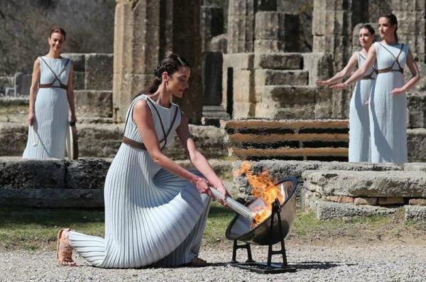 Ξεκίνησε το ταξίδι της Ολυμπιακής φλόγας