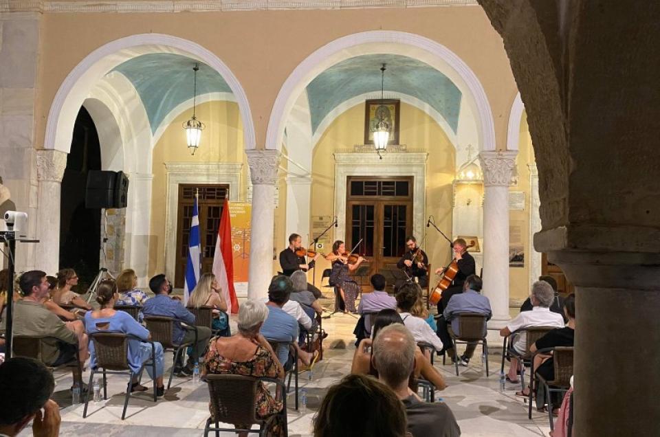 Με επιτυχία  οι επετειακές εκδηλώσεις του Δήμου Ύδρας σε συνεργασία με την Πρεσβεία της Αυστρίας στην Ελλάδα
