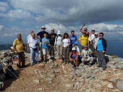 Αρκάδες ορειβάτες επισκέφτηκαν την Ύδρα