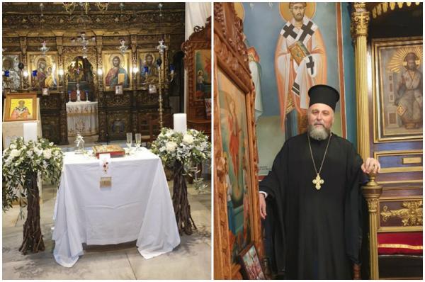 Τον Οικουμενικό Πατριάρχη ΒΑΡΘΟΛΟΜΑΙΟ εκπροσώπησε σε μυστήριο στις Σπέτσες ο Γενικός Αρχιερατικός Επίτροπος π. Ακίνδυνος Δαρδανός