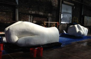 KARA WALKER &amp; FIGA in Hydra. Deste Foundation Project Space, Slaughterhouse