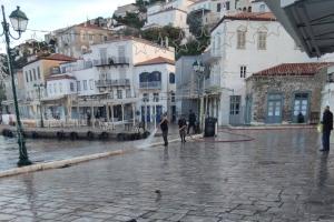 Ενημέρωση   του Δημάρχου Ύδρας μετά το πέρασμα της κακοκαιρίας