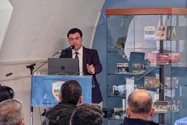 Ο Δήμαρχος Ύδρας Γ. Κουκουδάκης χαιρέτισε το 2ο Συνέδριο Ενδιαφερόμενων Φορέων στη Βιώσιμη «Γαλάζια Οικονομία