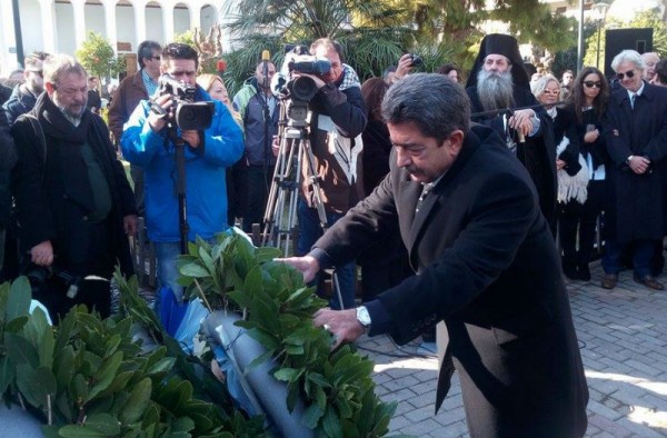 Στεφάνι στη μνήμη των αδικοχαμένων αξιωματικών κατέθεσε ο Αντιπεριφερειάρχης Νήσων